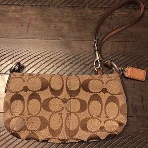 Coach wristlet
